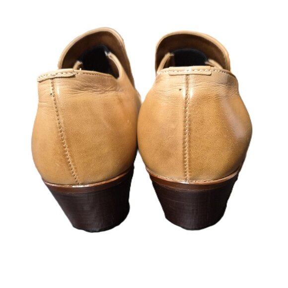 Men's Classic Tan Loafers - Picture 6 of 7